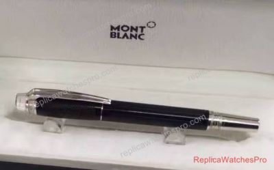 New Mont Blanc Starwalker Pen Fake Urban Fineliner Black w/ Sliver Clip